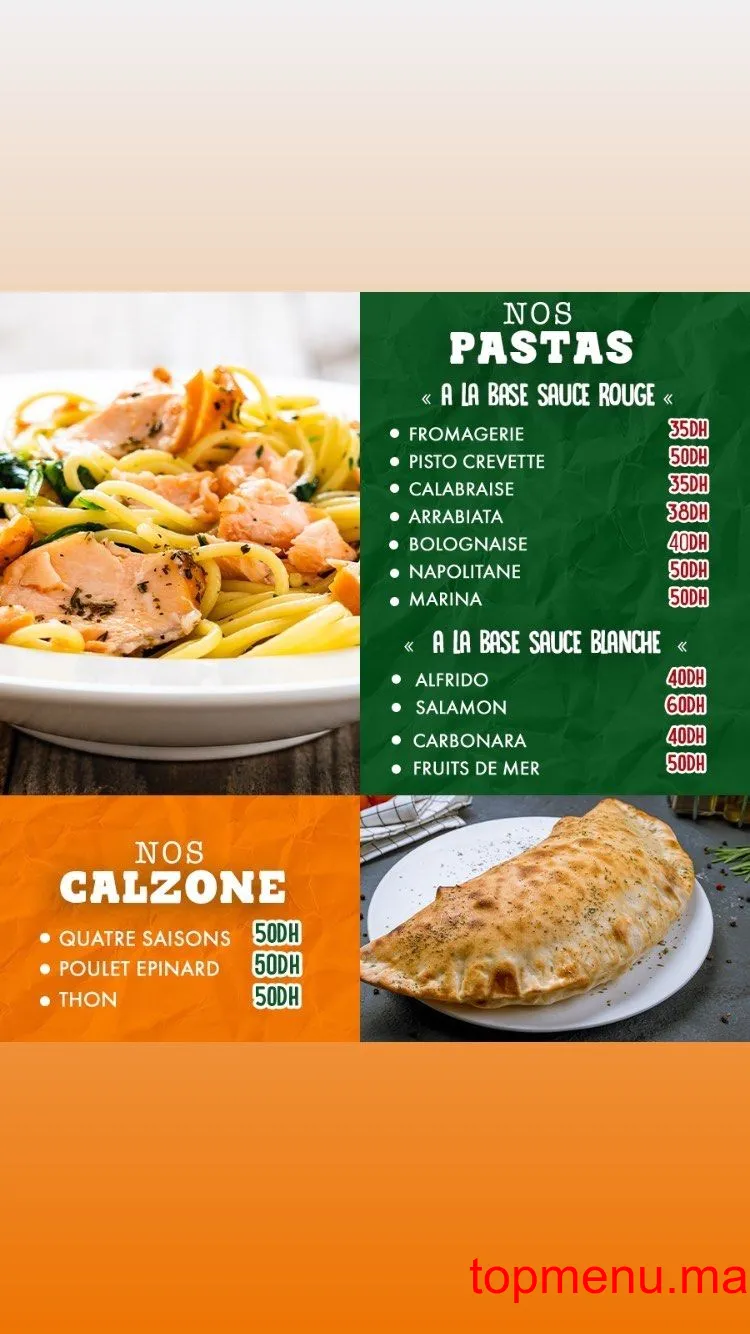 Sorrento’s menu page 3