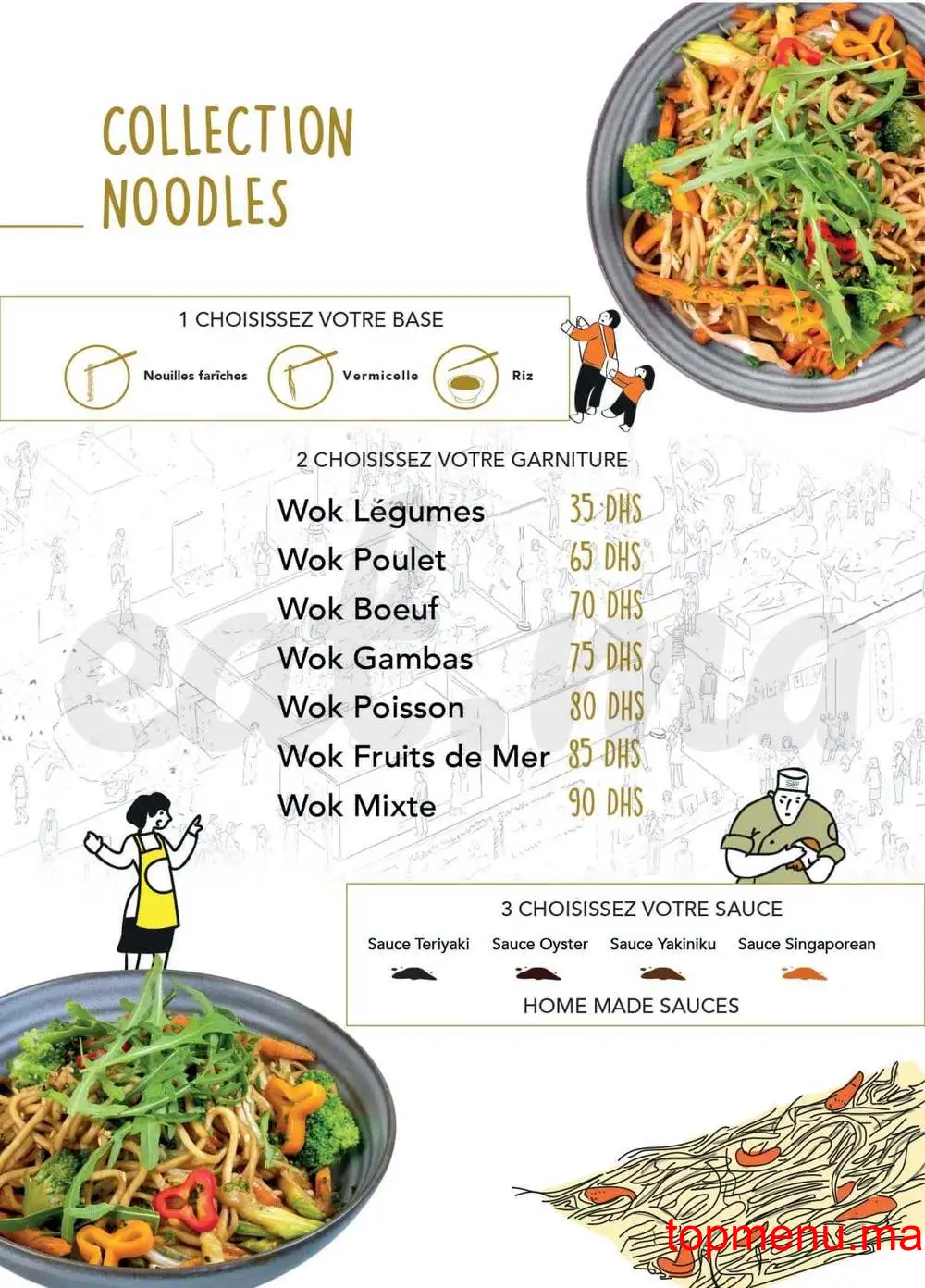 Be Wok menu page 7