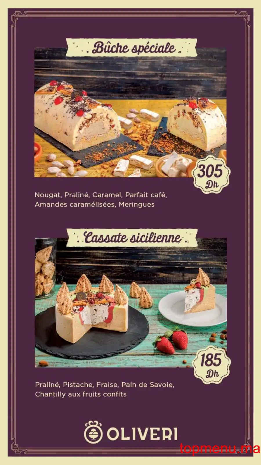 Oliveri Agadir Bay menu page 3