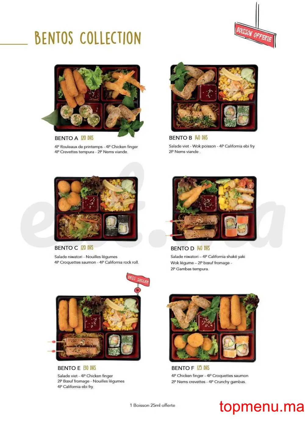 Be Wok menu page 16