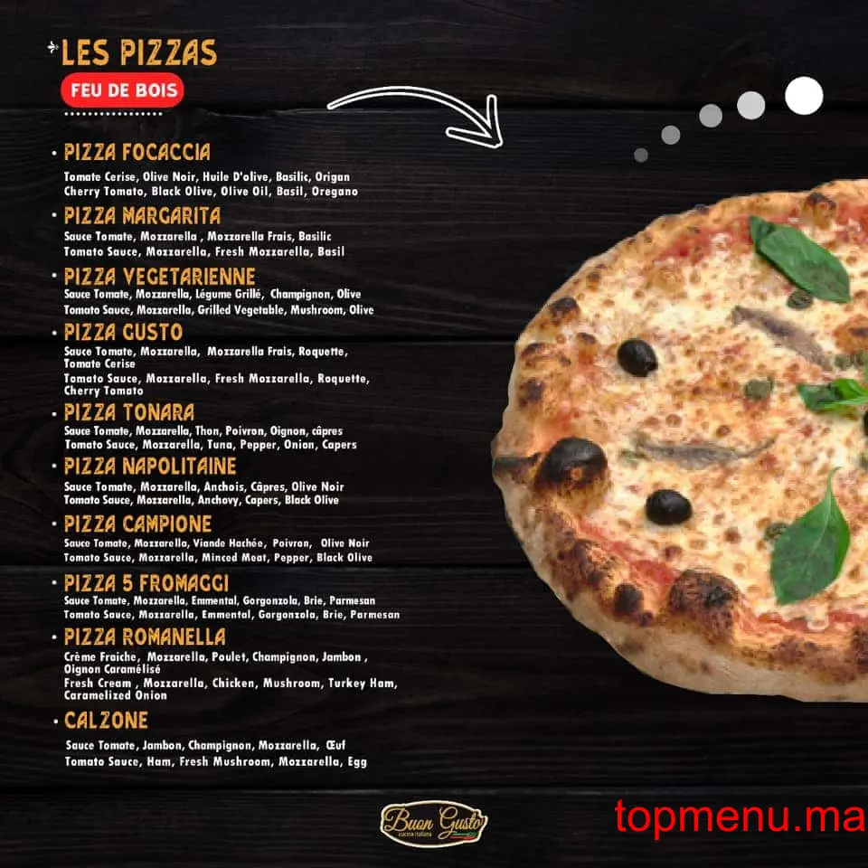 Buon Gusto menu page 7