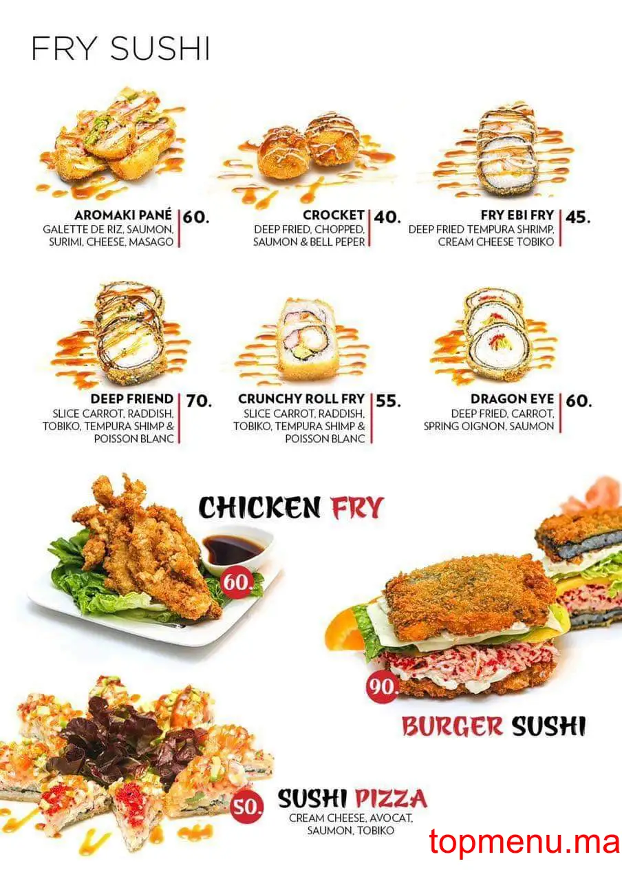 Sushi Fleur De Ming Ville menu page 6