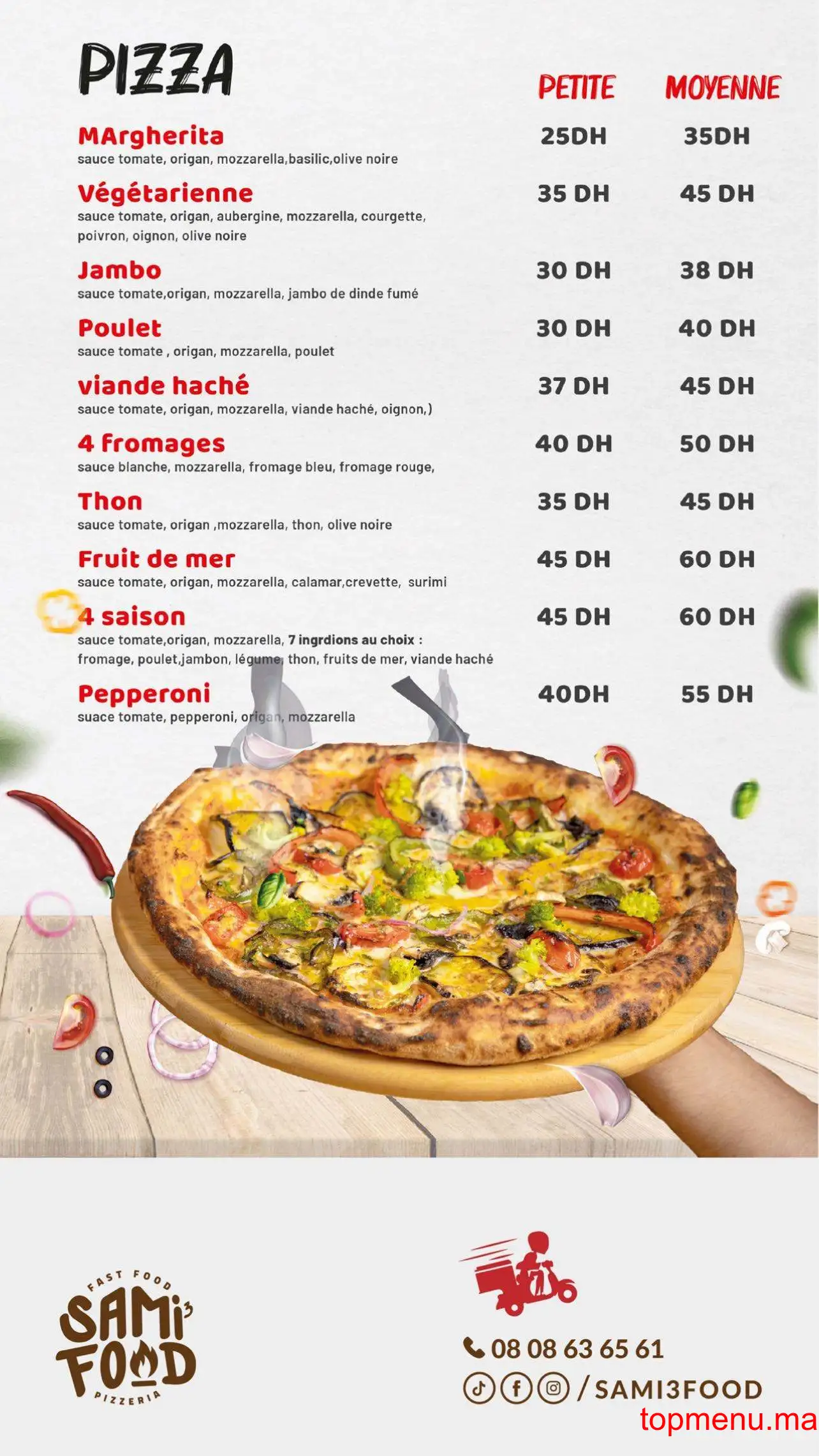 Sami3 Food menu page 4