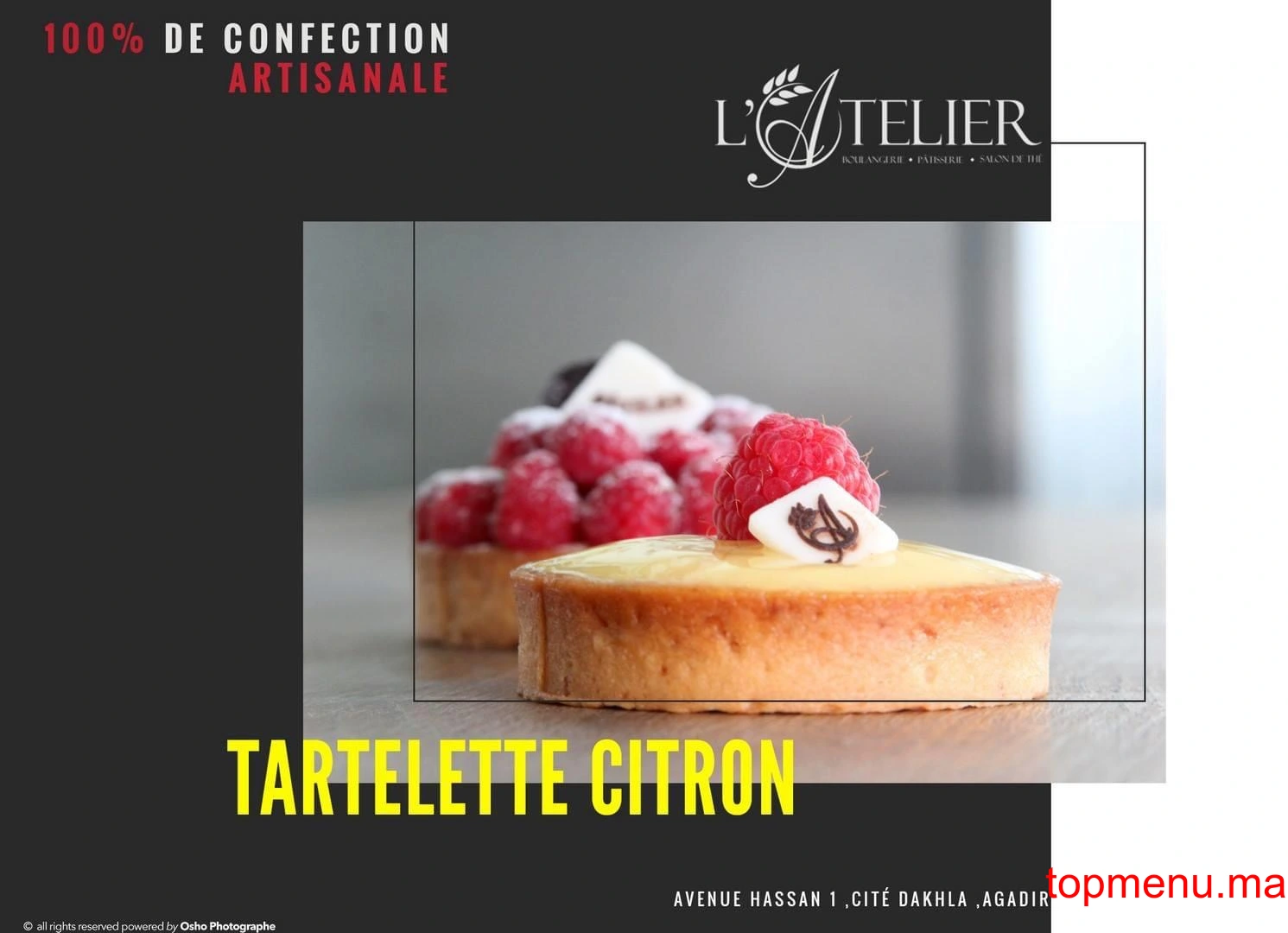 L’atelier menu page 2