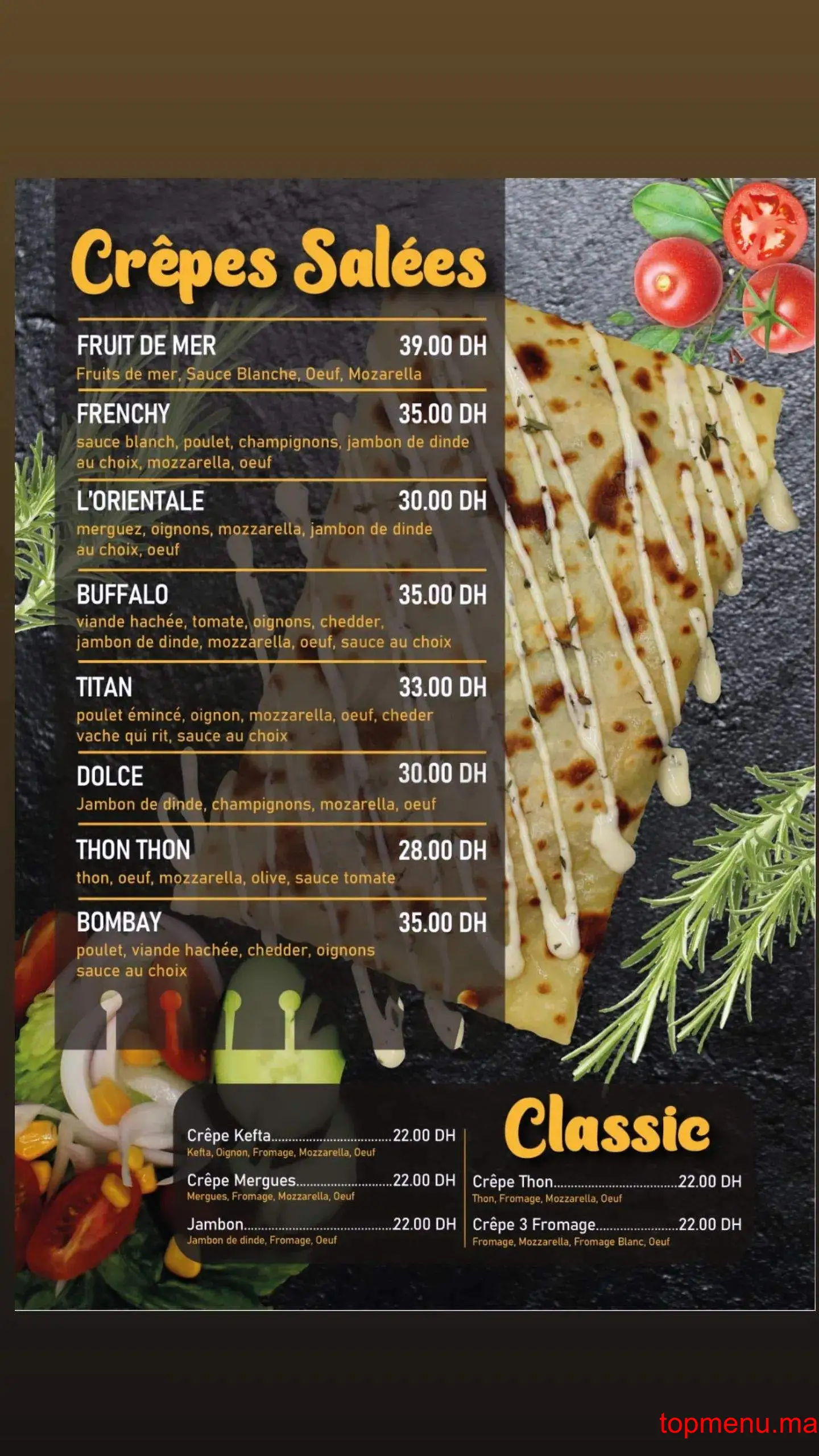 Enjoy menu page 1