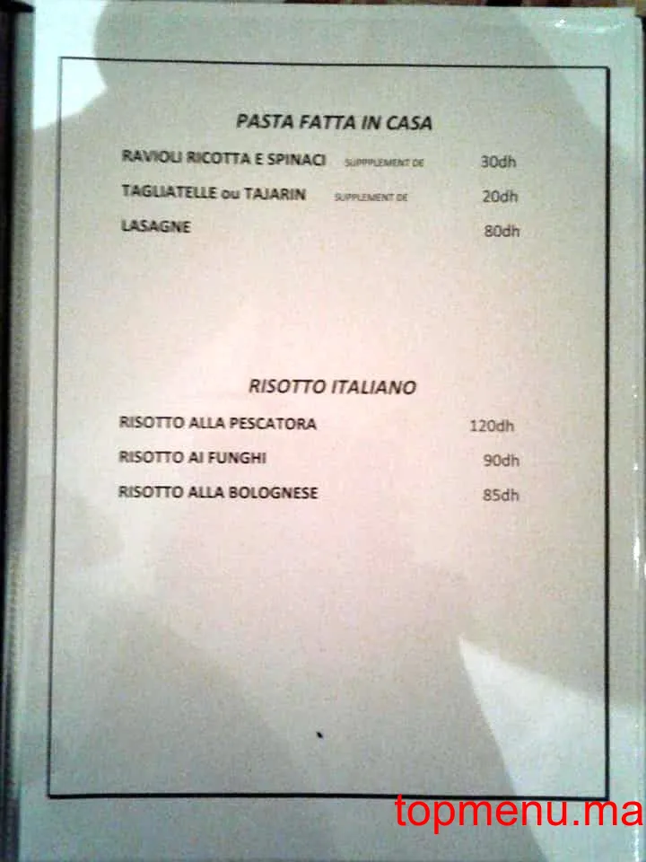 Mamma Caterina menu page 2