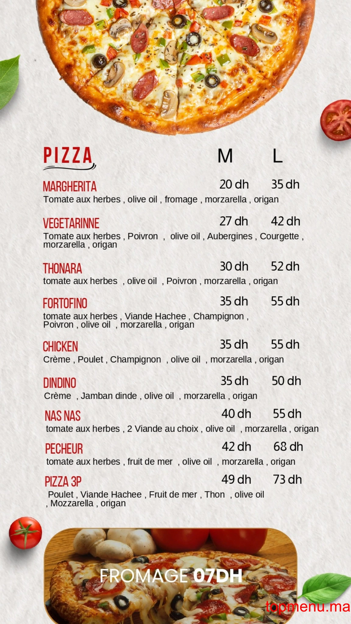 Snack 3P menu page 4