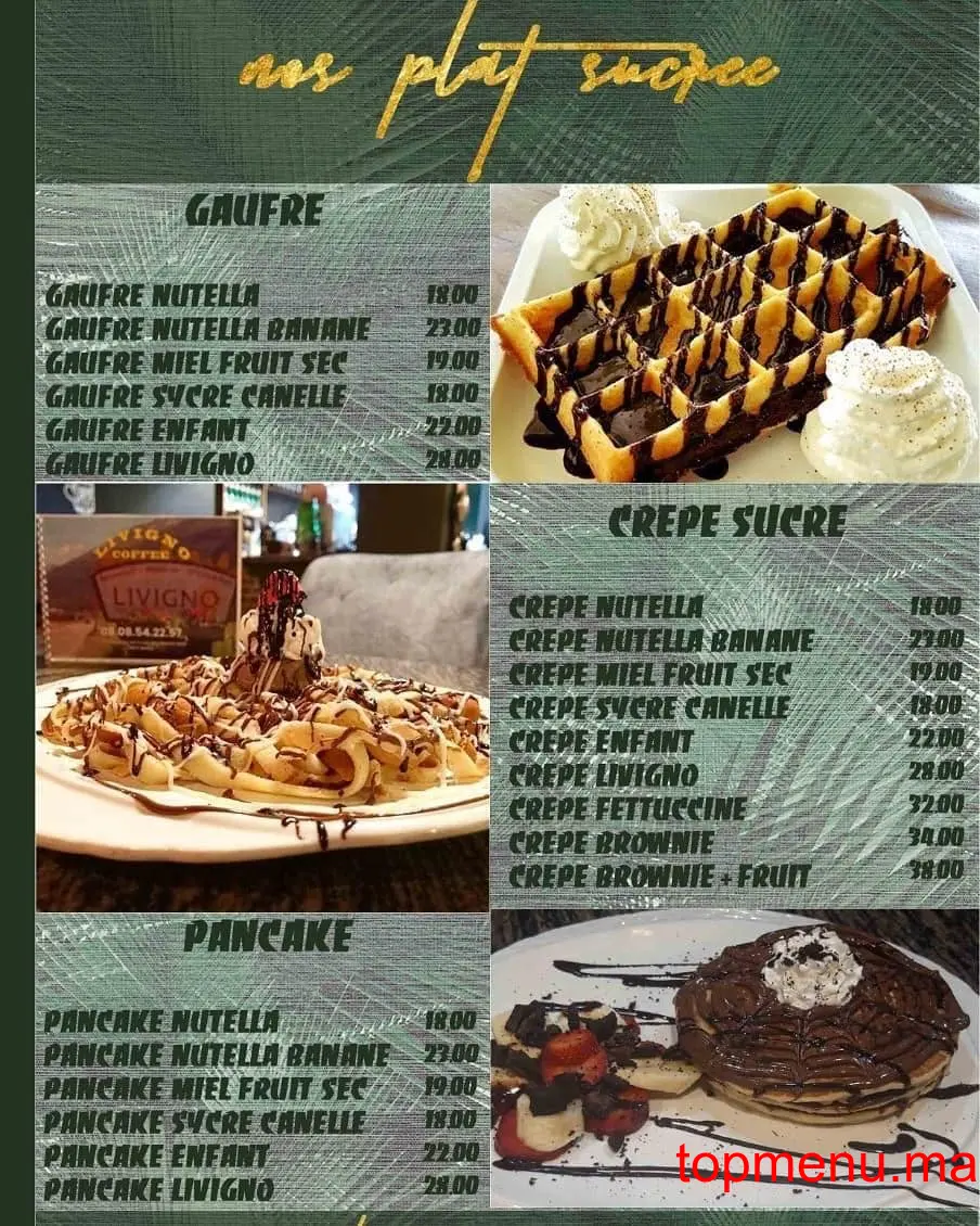 Livigno menu page 3