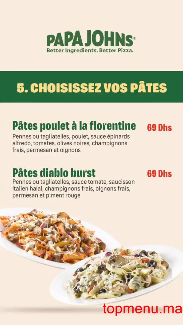 Papa John’s Racine menu page 8