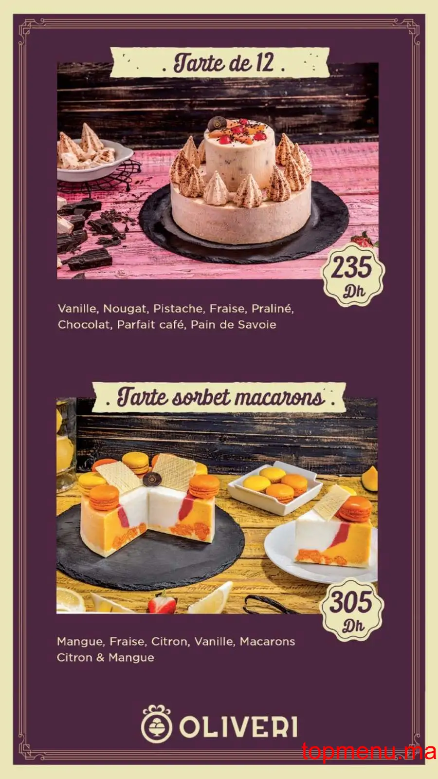 Oliveri Tachfine Mall menu page 2