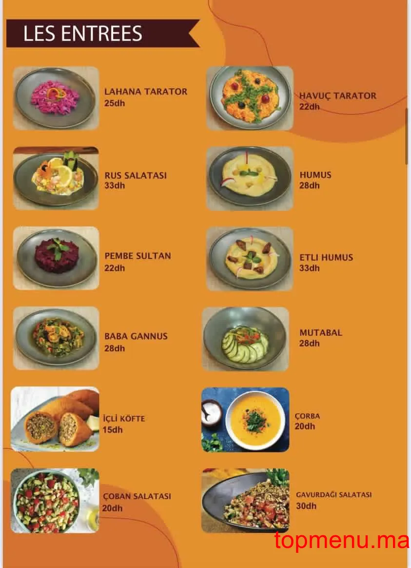 Agha doner menu page 4