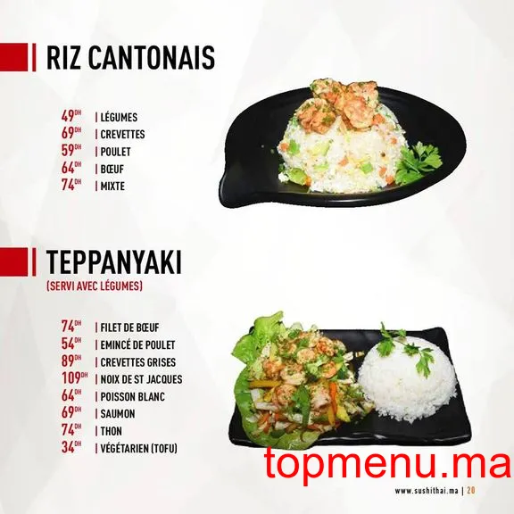 Sushi thai menu page 5