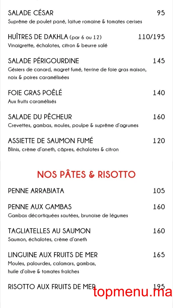 LE KIMMY’Z menu page 4