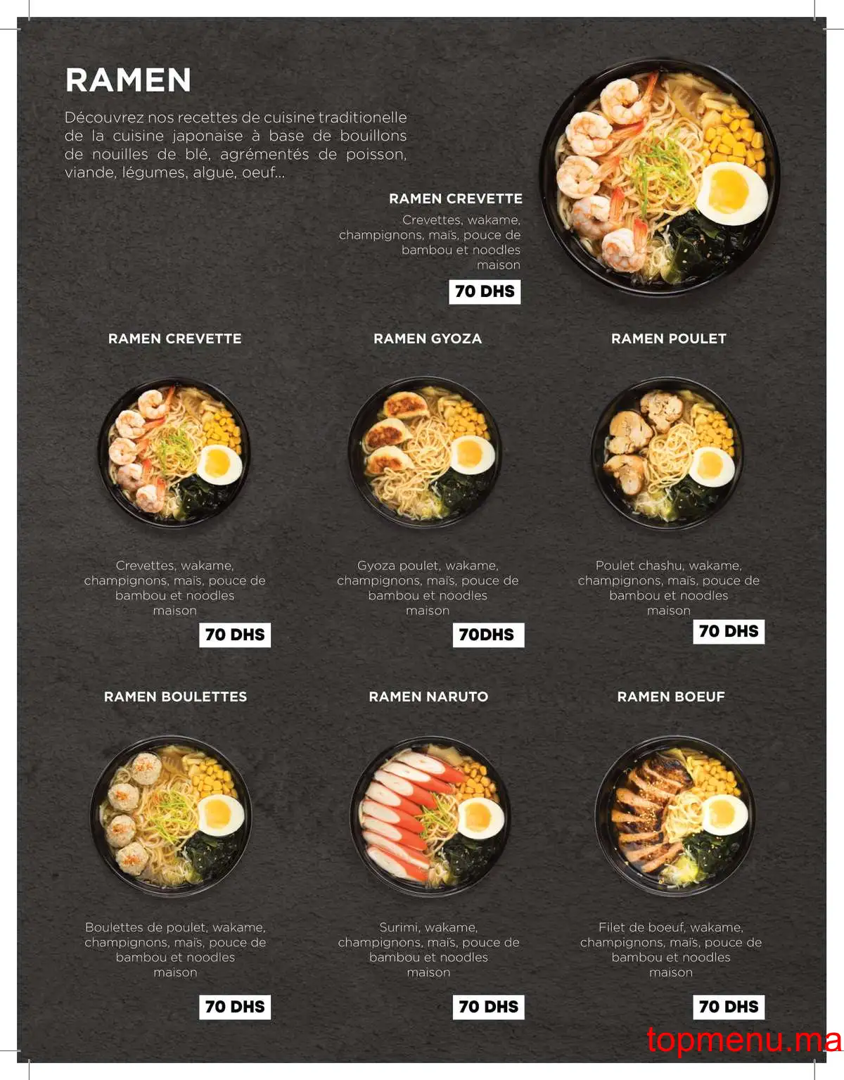 Nara menu page 2