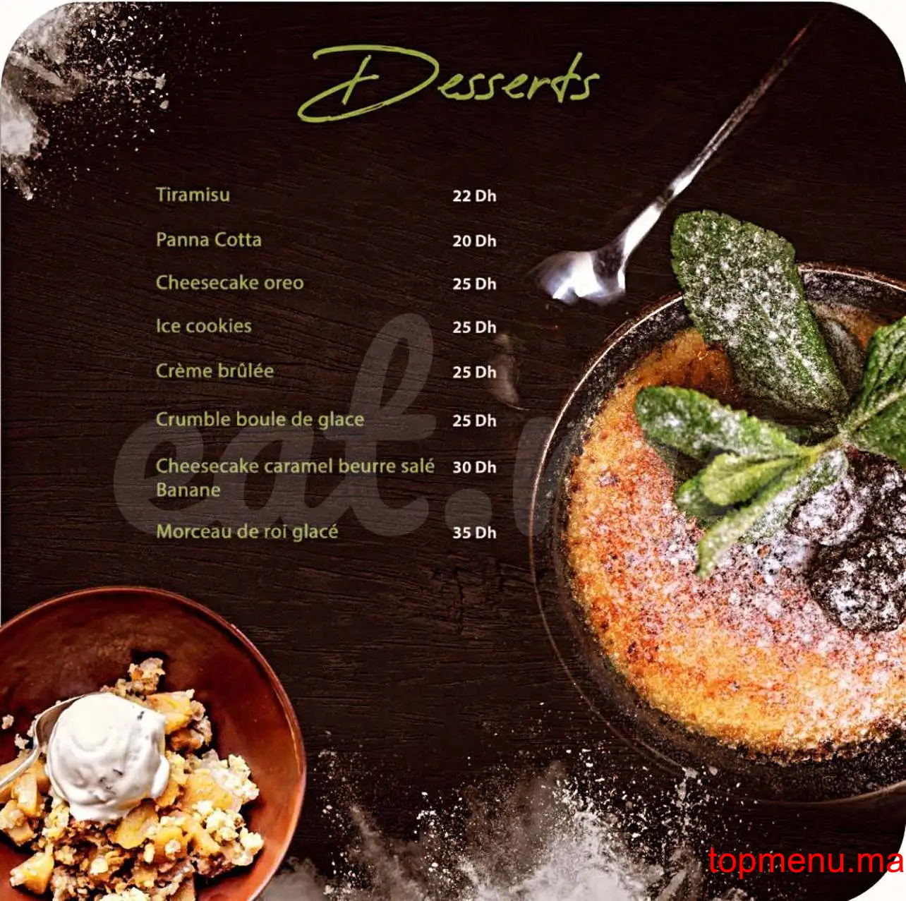 Gusto Pasta menu page 10