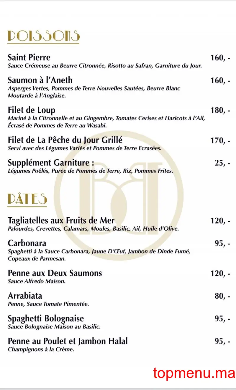 Café Balthazar menu page 5