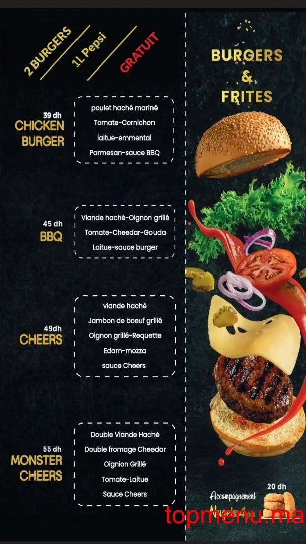 Cheers grill menu page 4