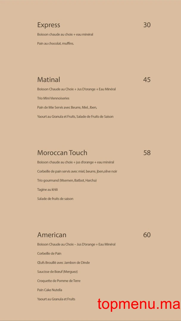 Pause Cafe menu page 23