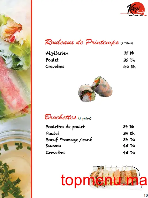 kani sushi menu page 4