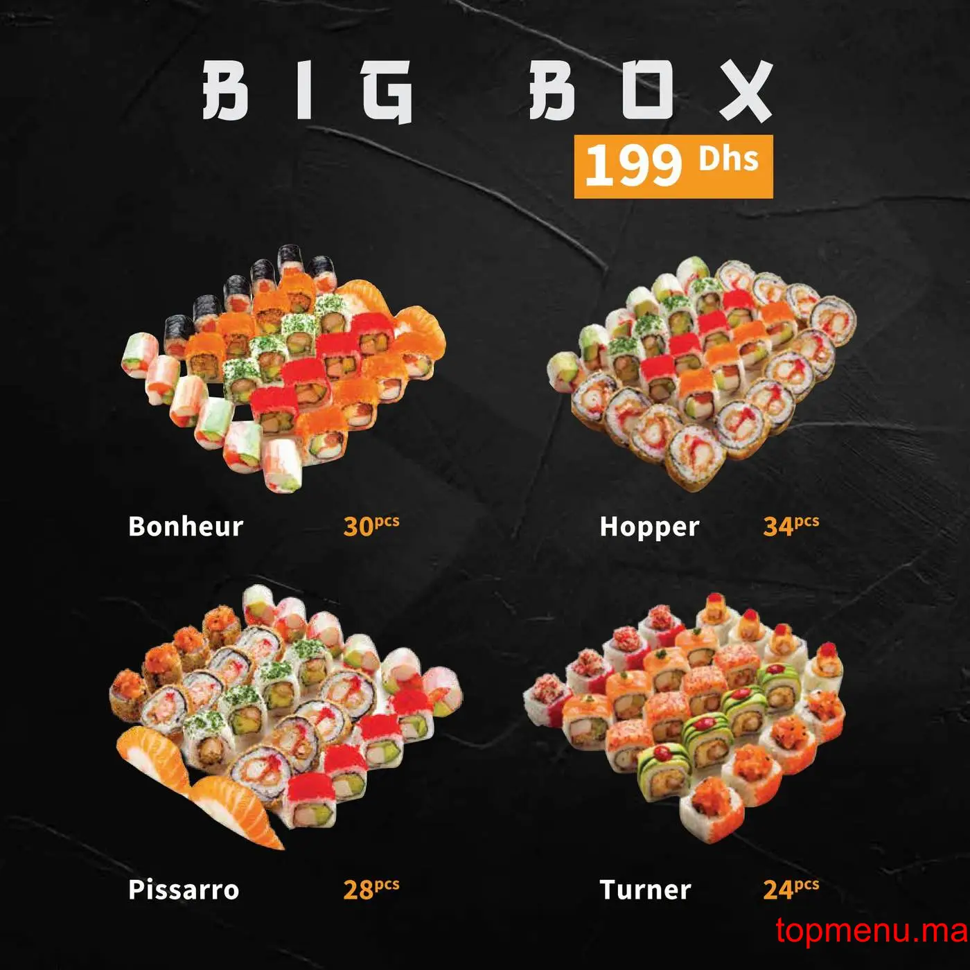 Ebi Sushi menu page 3