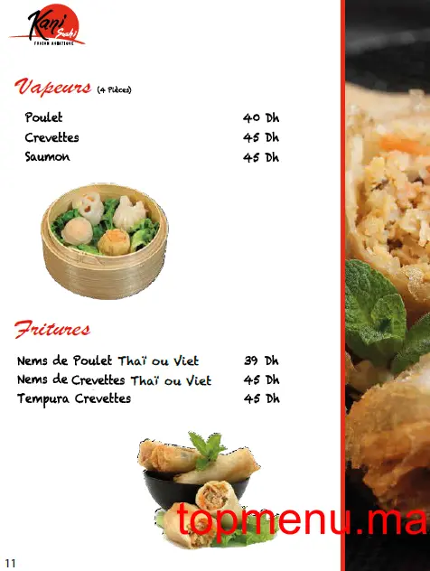 kani sushi menu page 3