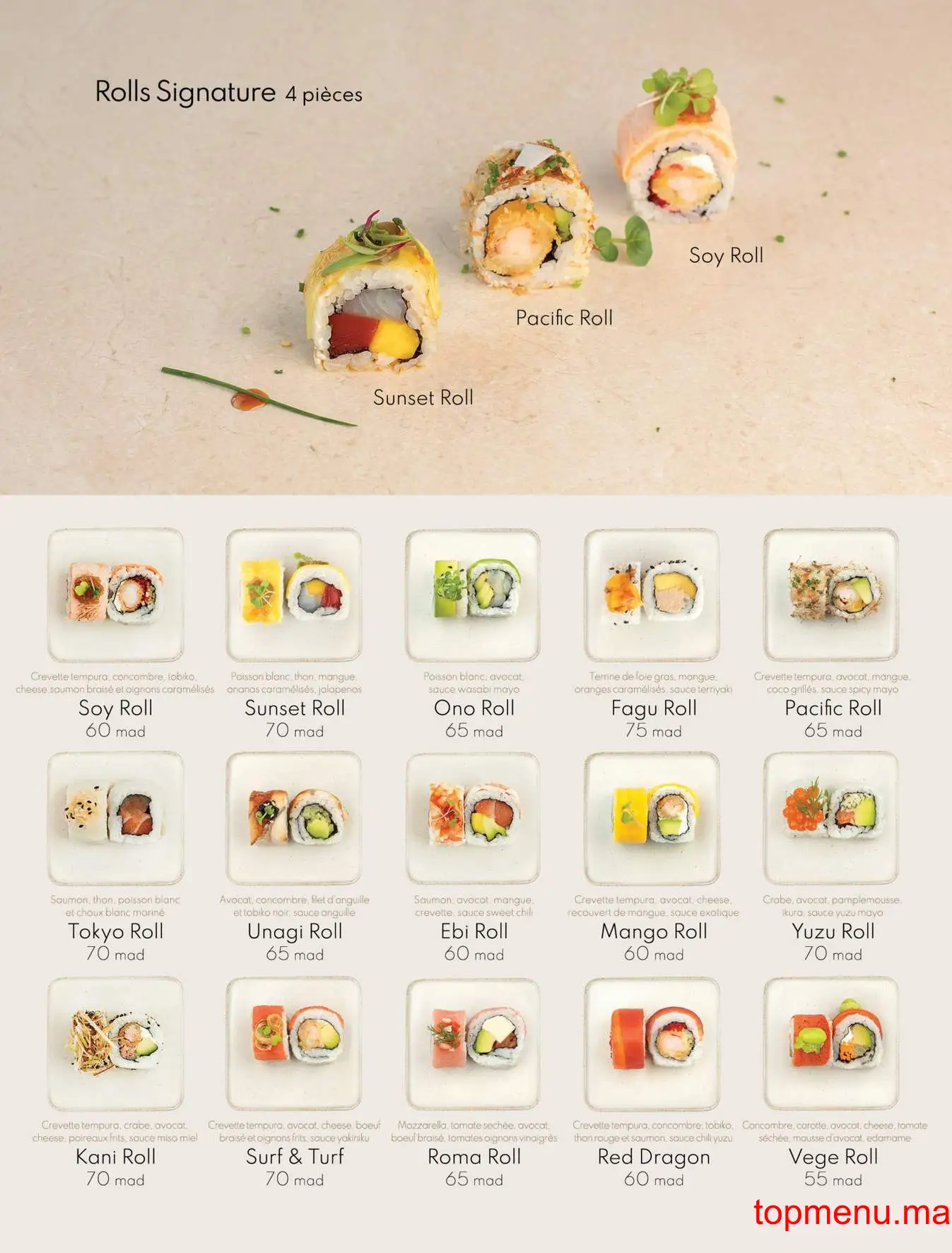 SOY menu page 11