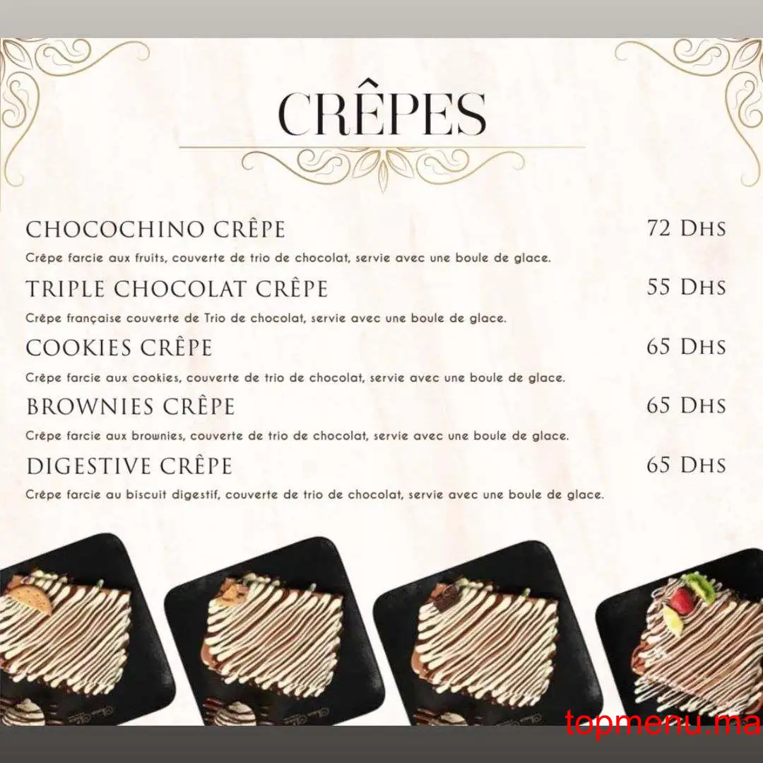 Choco Chino menu page 8