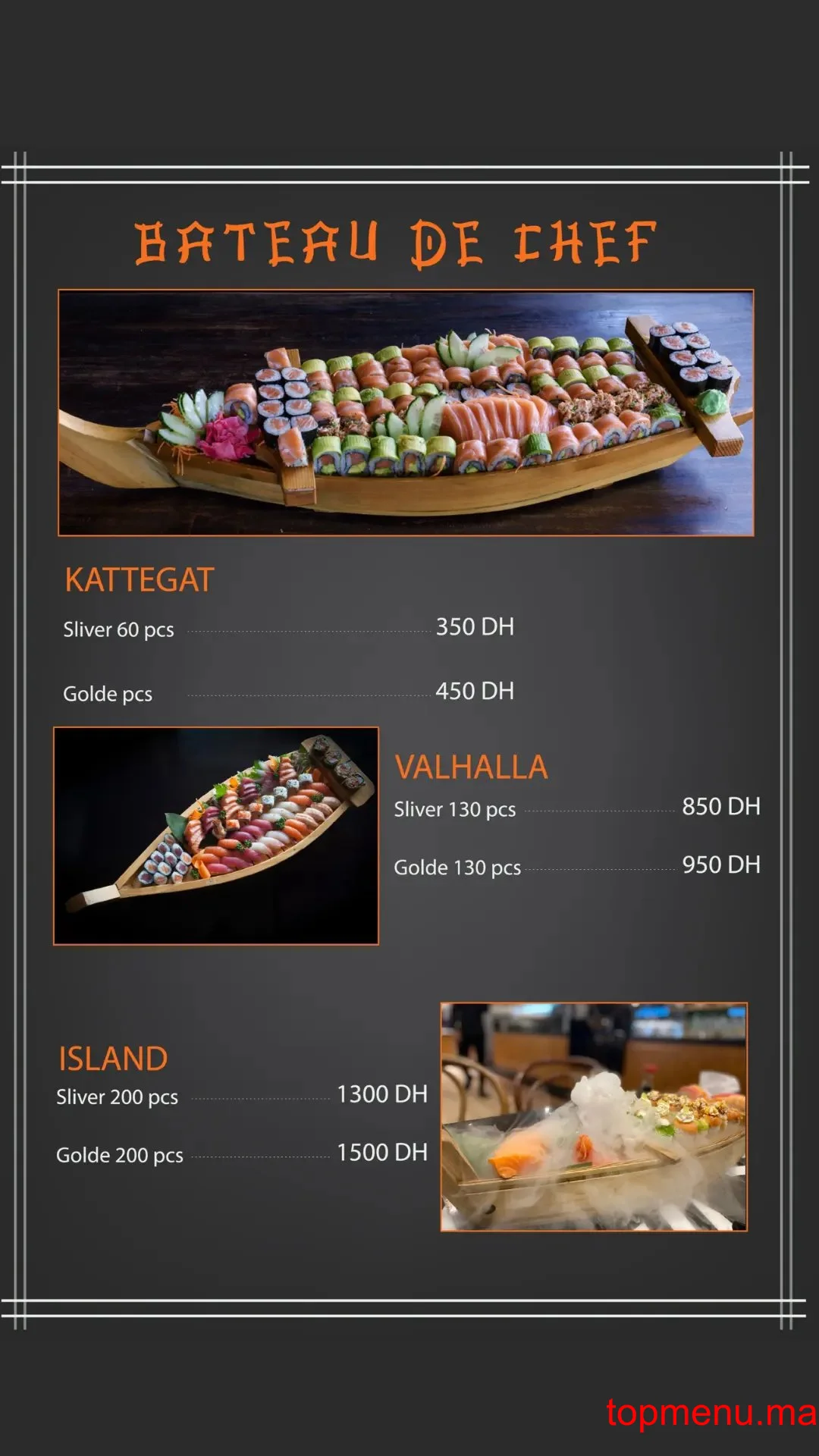 Go Sushi menu page 8