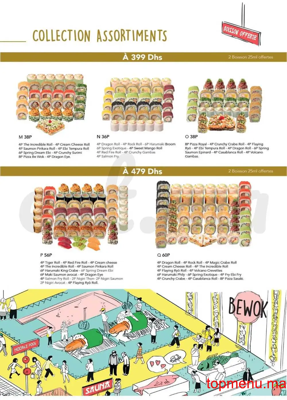 Be Wok Princesse menu page 20