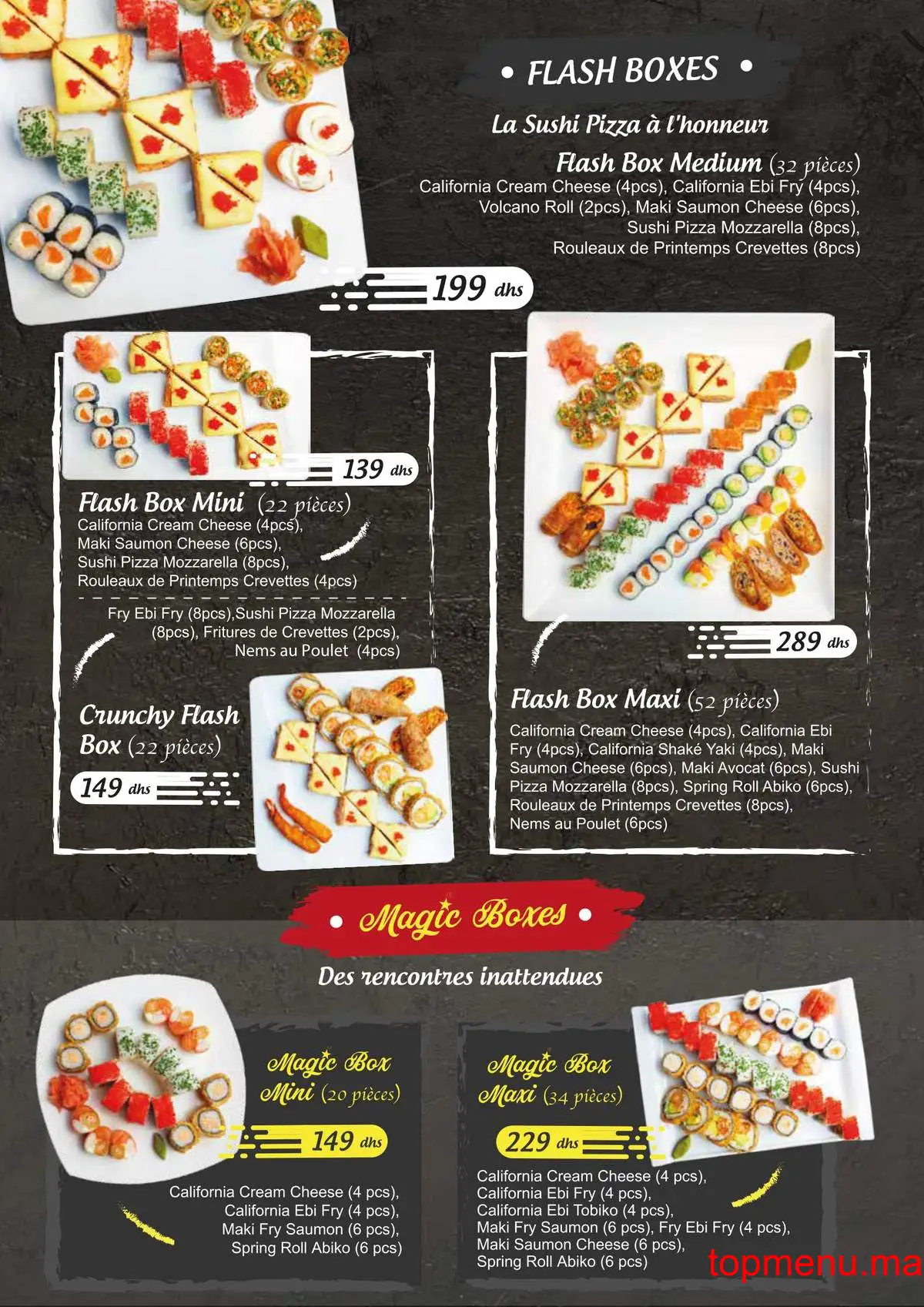 Sumo sushi menu page 13