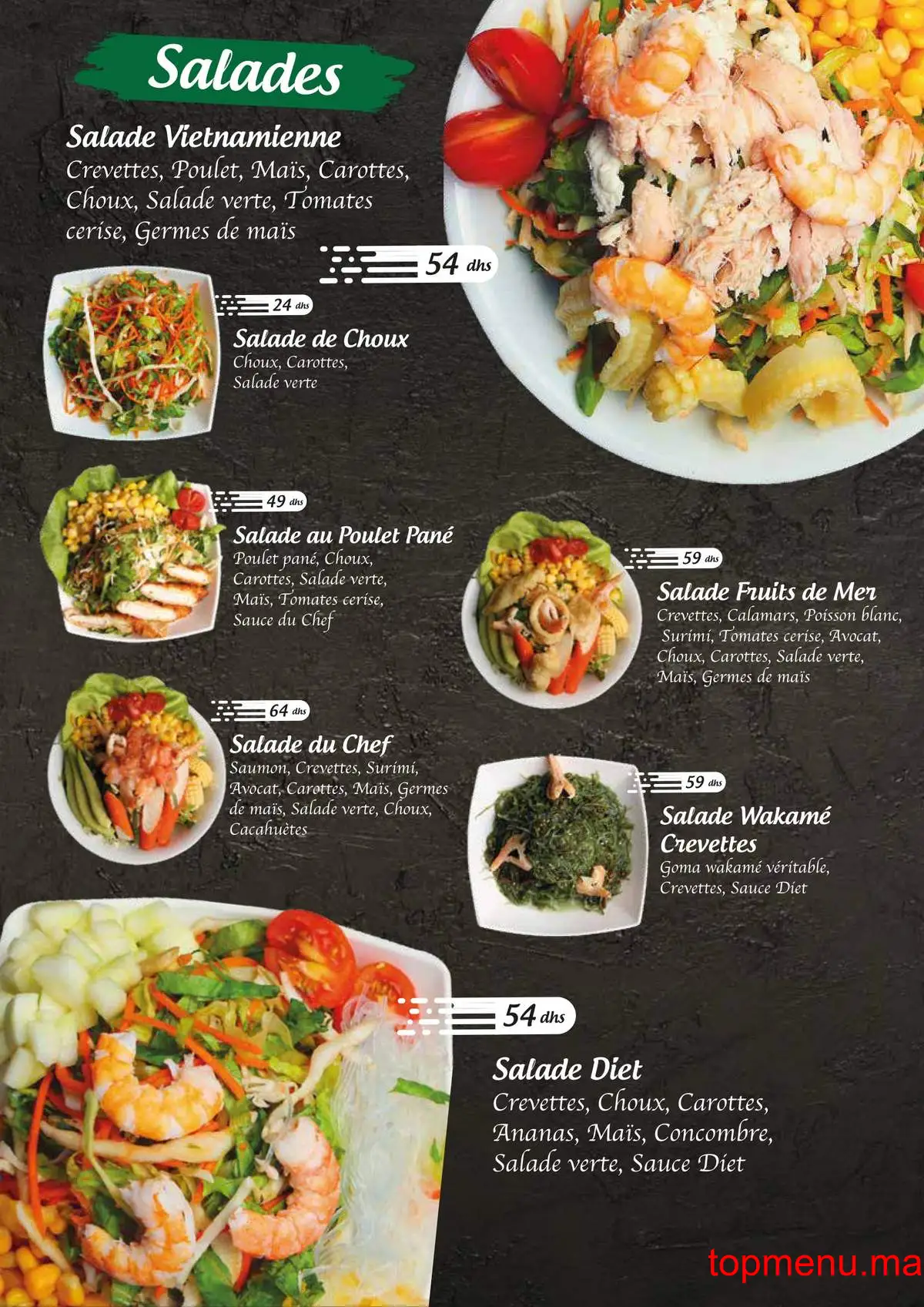 Sumo sushi menu page 10