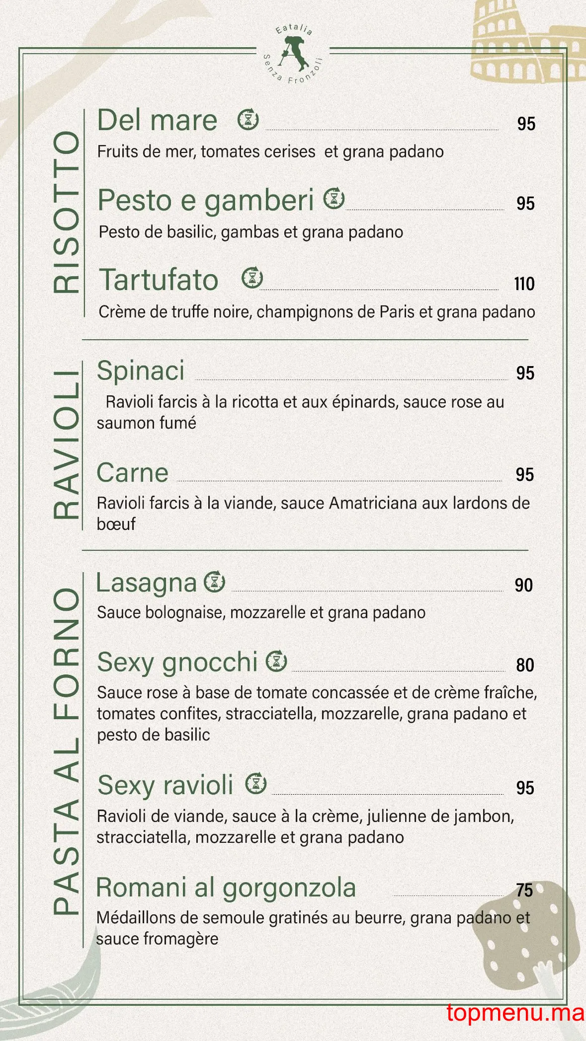 Eatliaa menu page 2