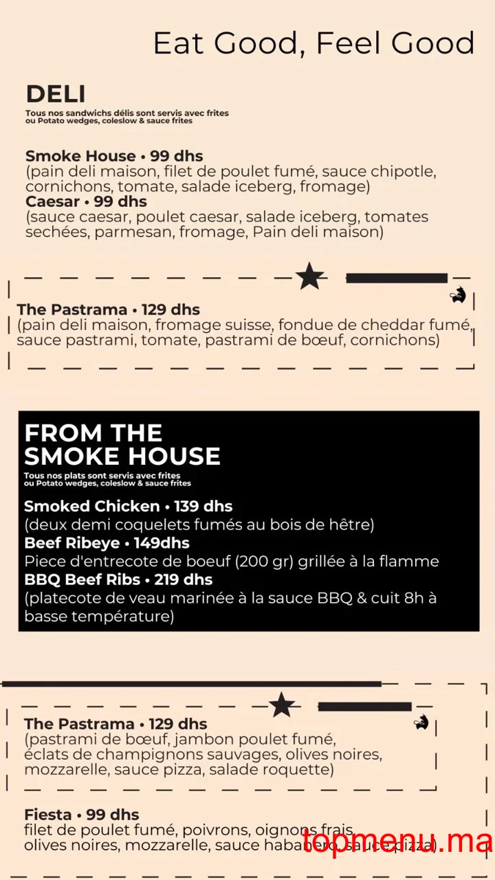 Pastrama menu page 4