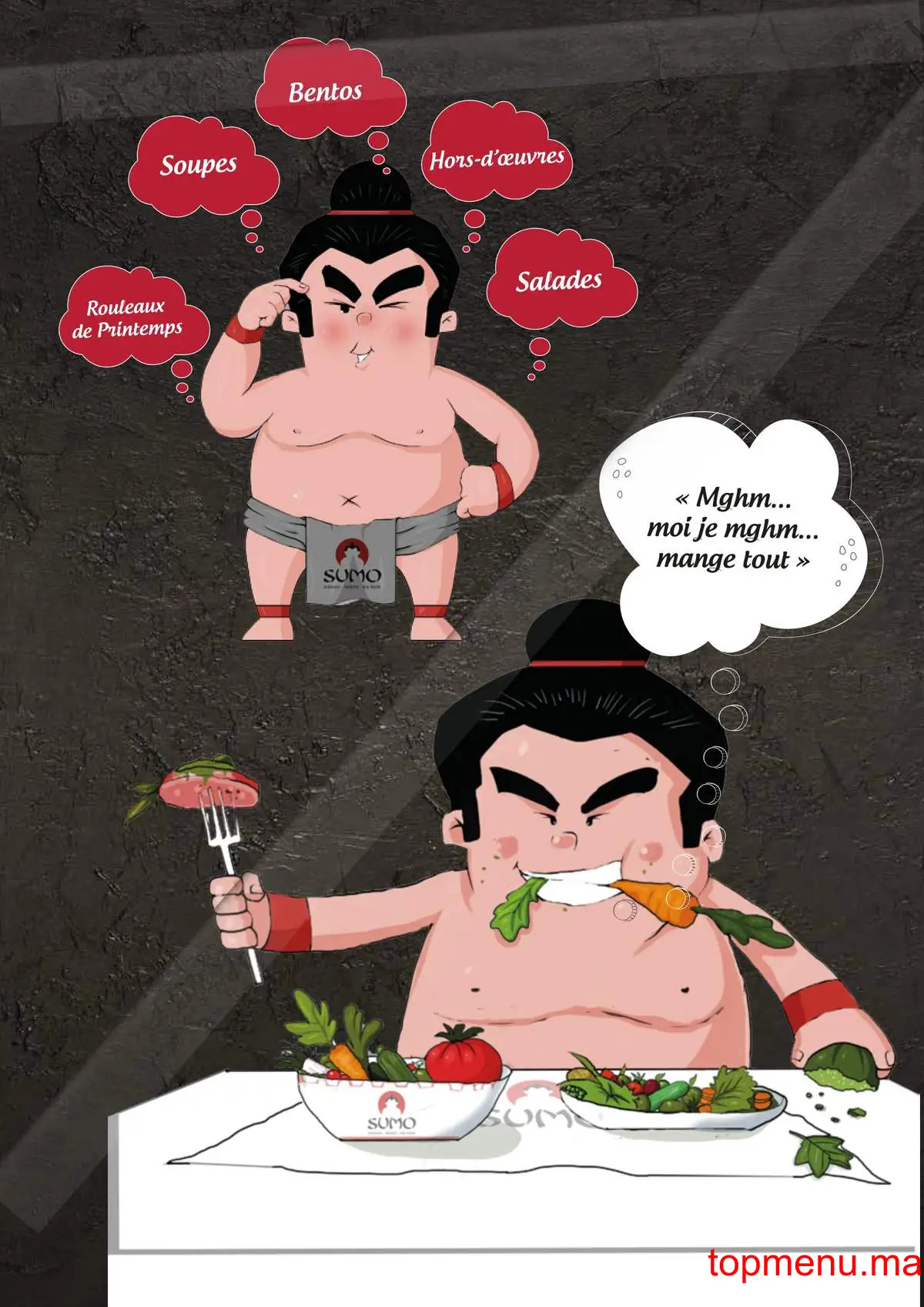 Sumo sushi menu page 7