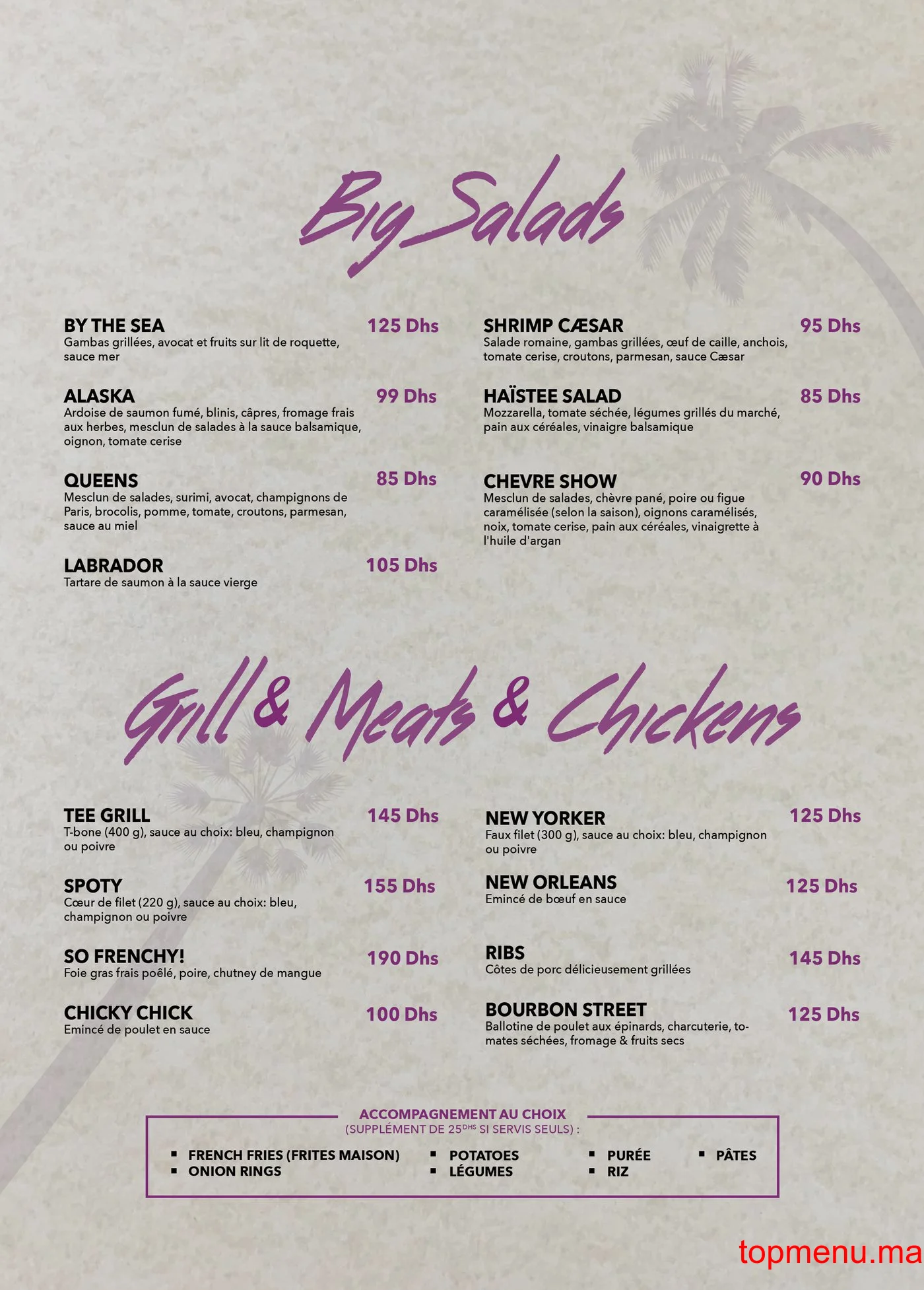 Haïstee – US Restaurant Lounge menu page 4