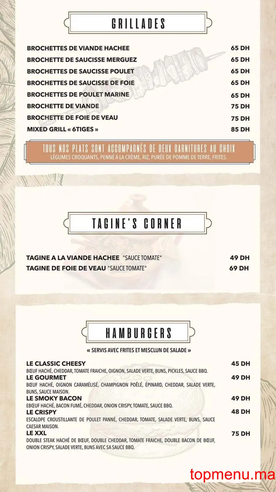 Ôchef Abdelmoumen menu page 5