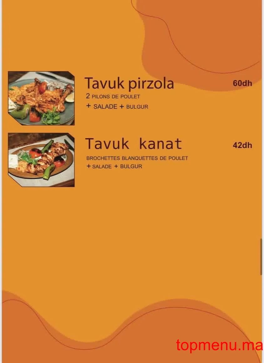 Agha doner menu page 7