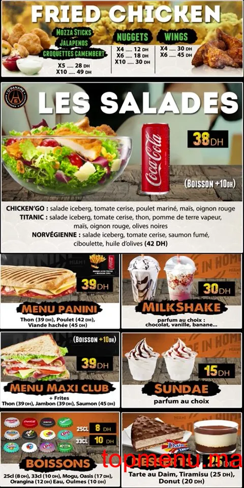 O’Paname menu page 3