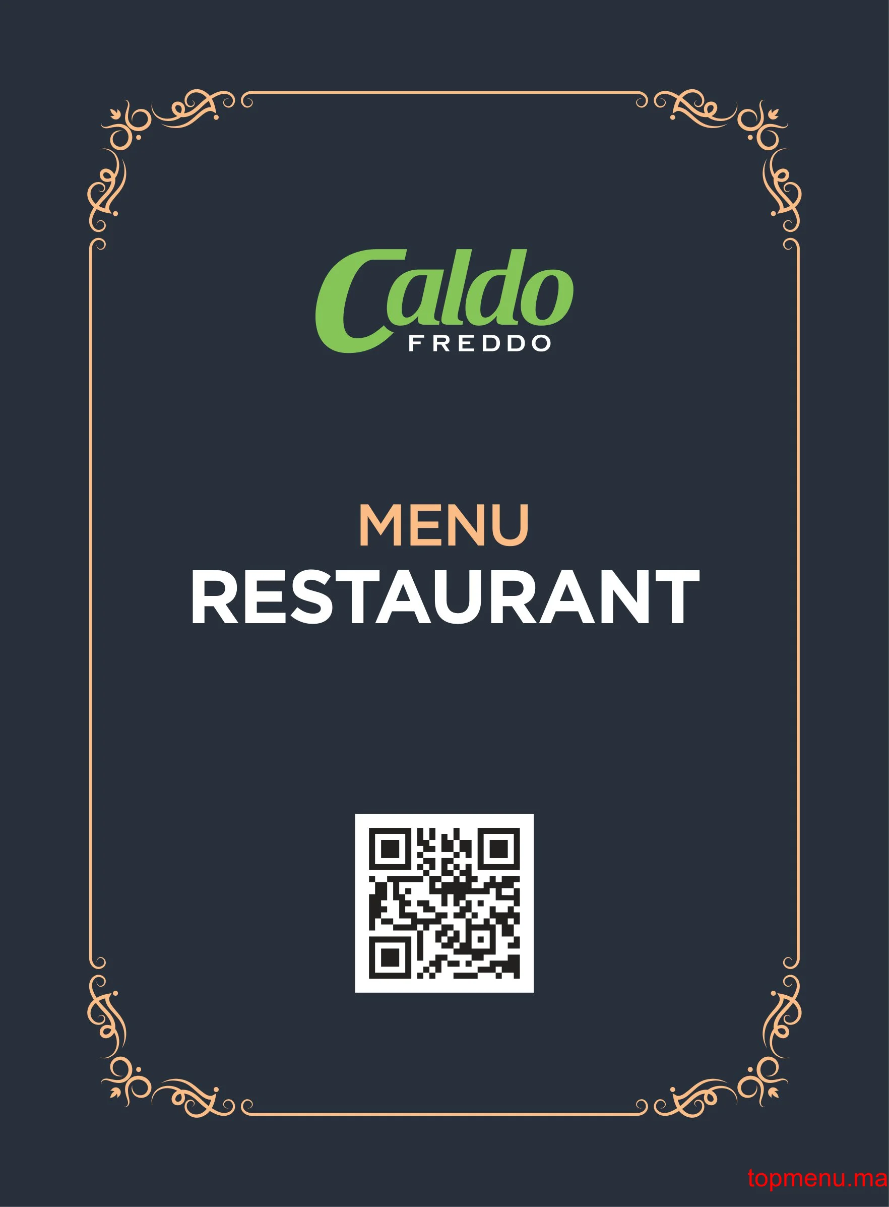 Caldo Freddo menu page 6