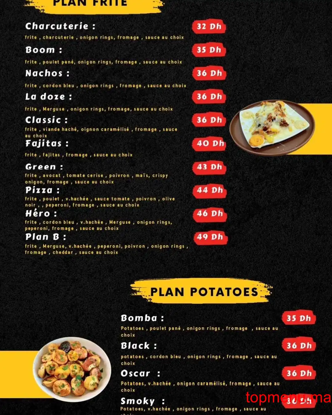 Plan B menu page 7