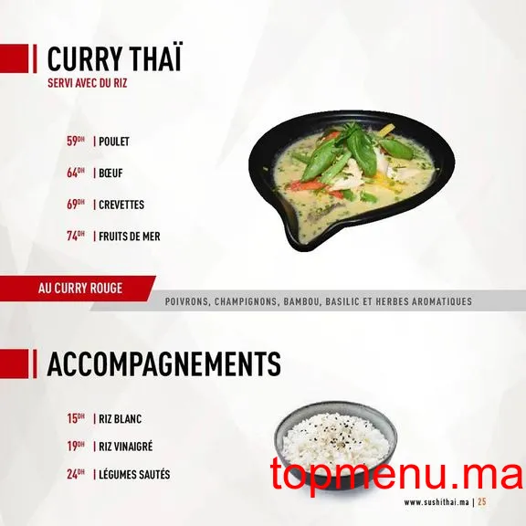 Sushi thai menu page 10