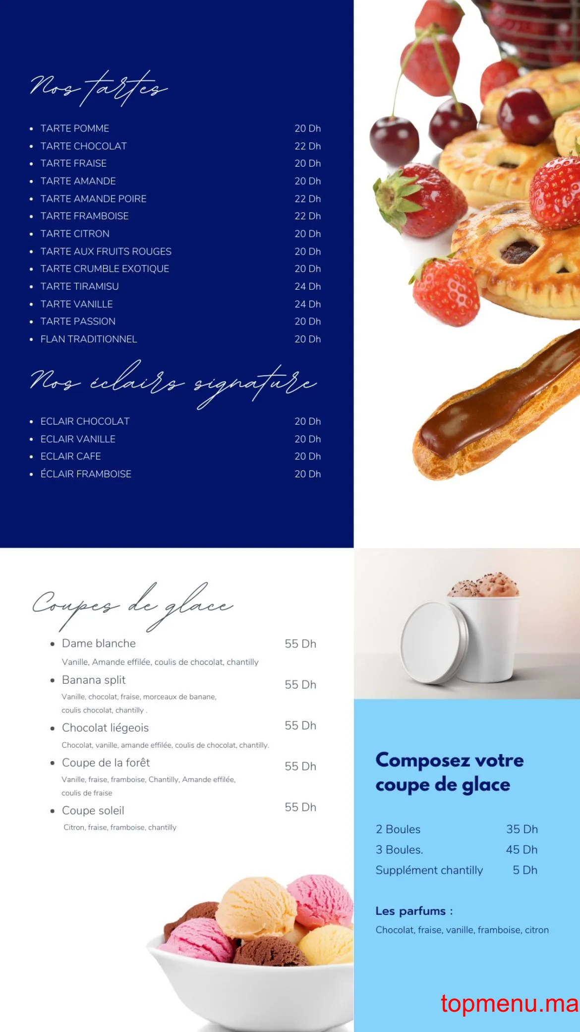 La baguette française menu page 3