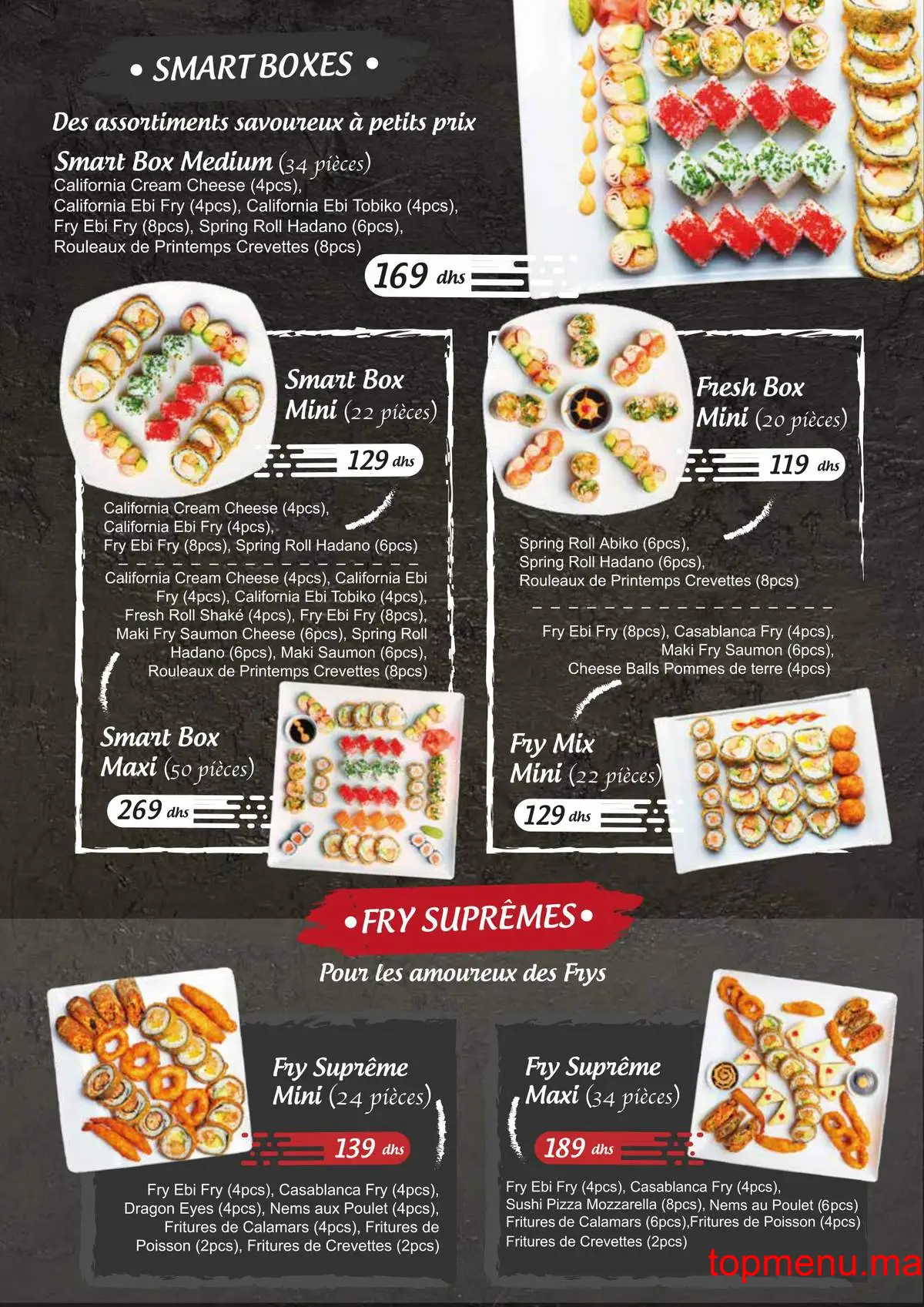 Sumo sushi menu page 14