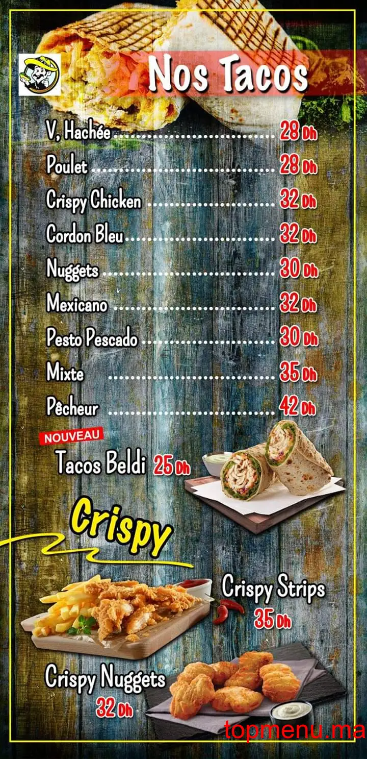 Takito’s menu page 11