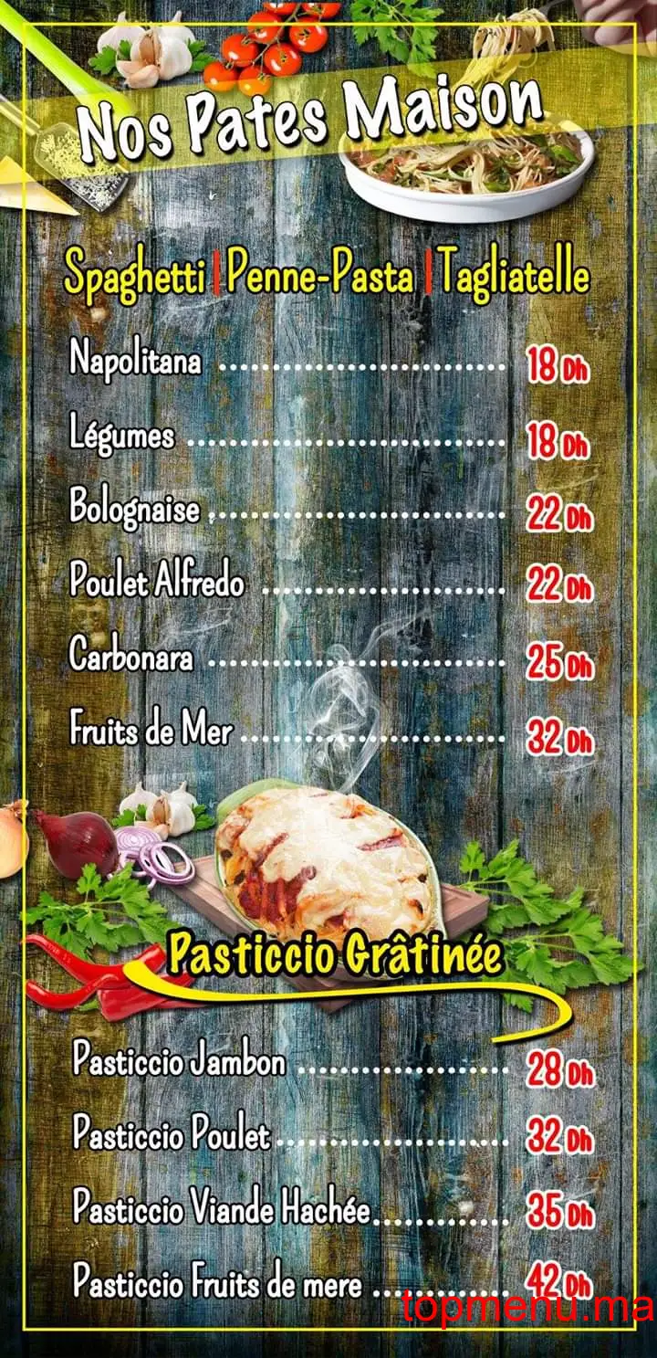 Takito’s menu page 2