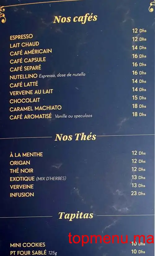 Café les 7 Pains menu page 2