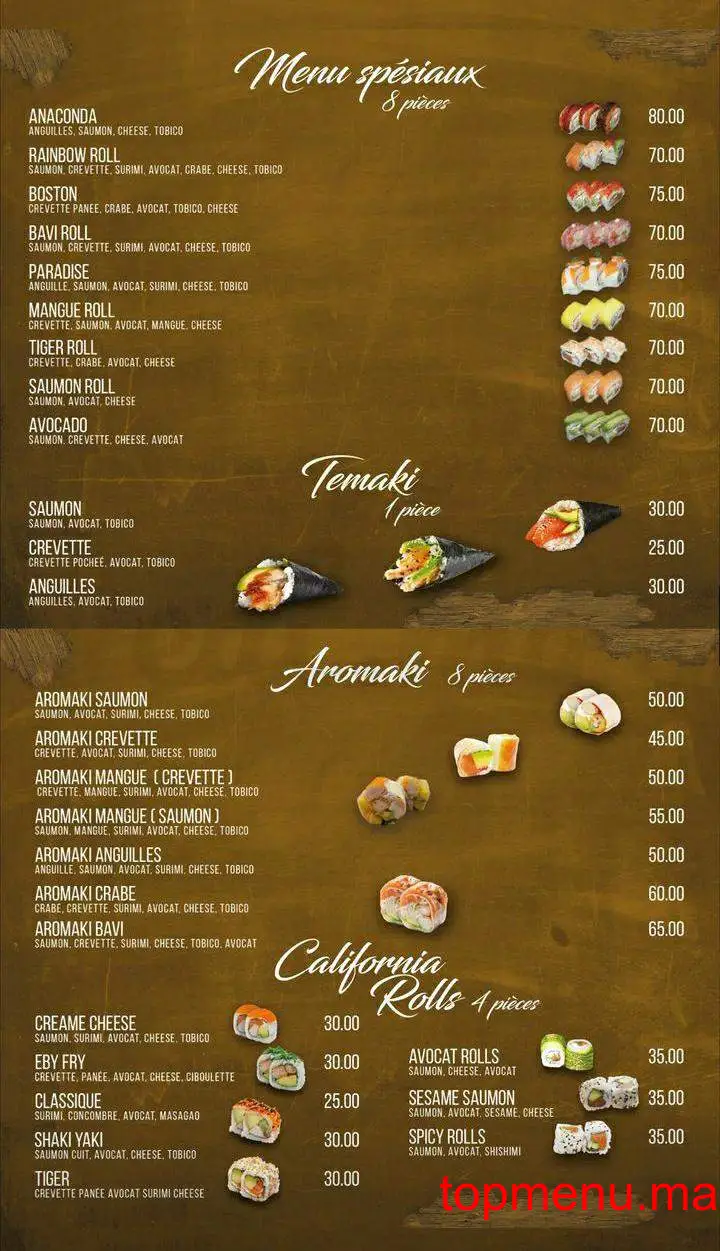 BAVI menu page 4