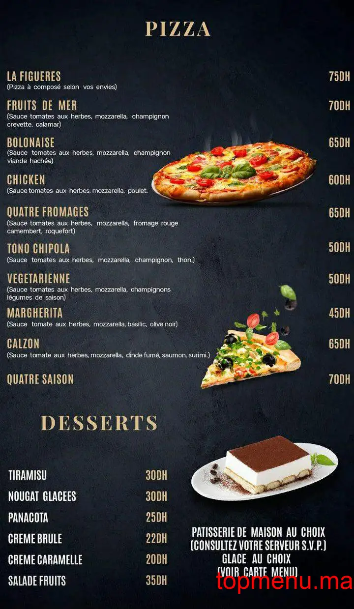 Figueres menu page 2