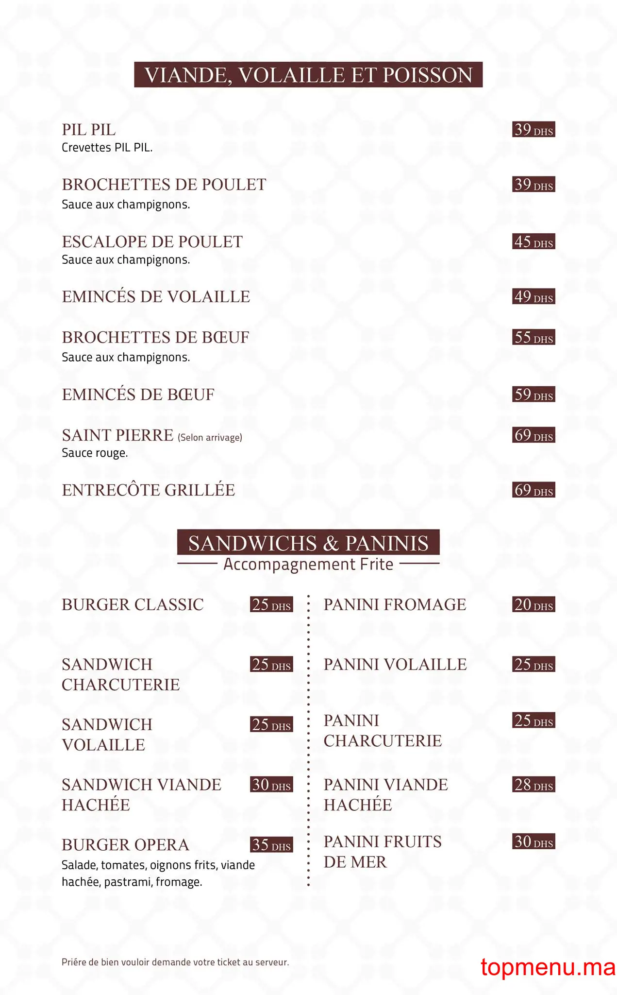 Opera menu page 7