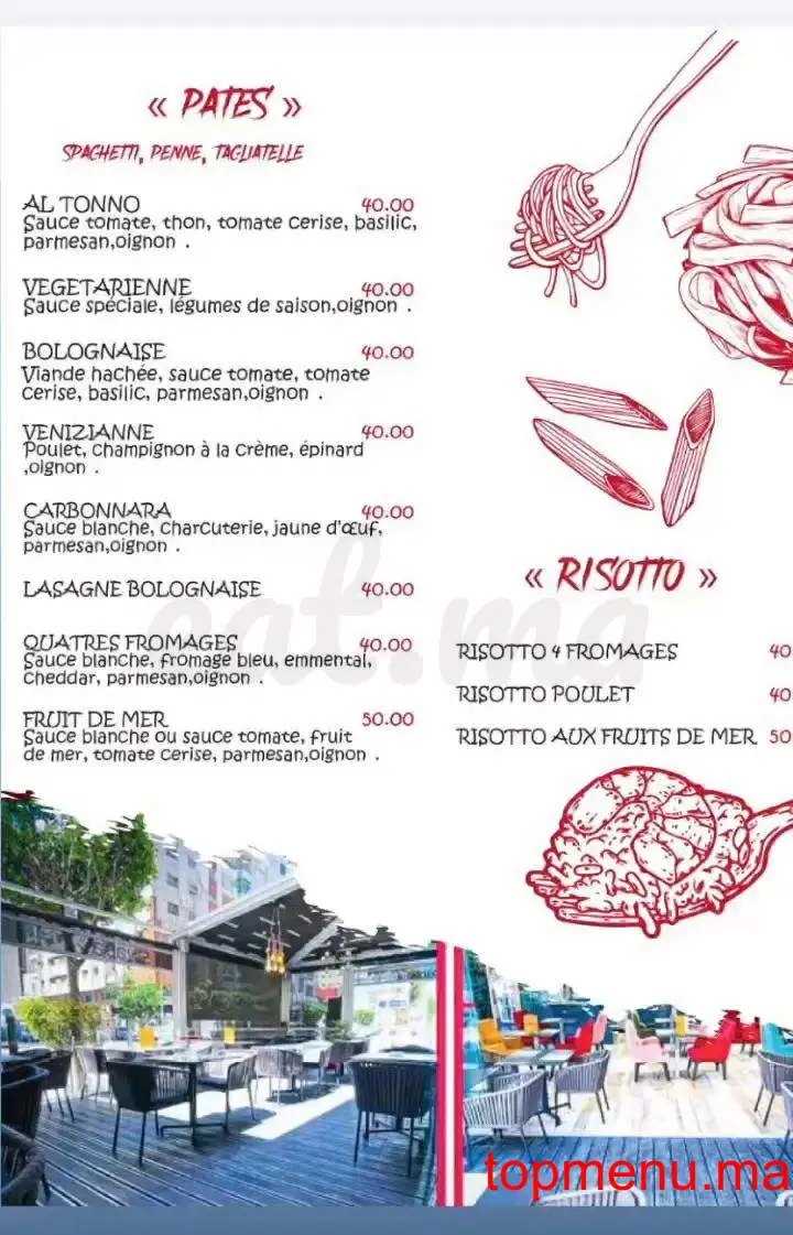 La Strada menu page 6